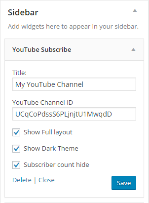 inserir botão para se inscrever no meu canal do youtube